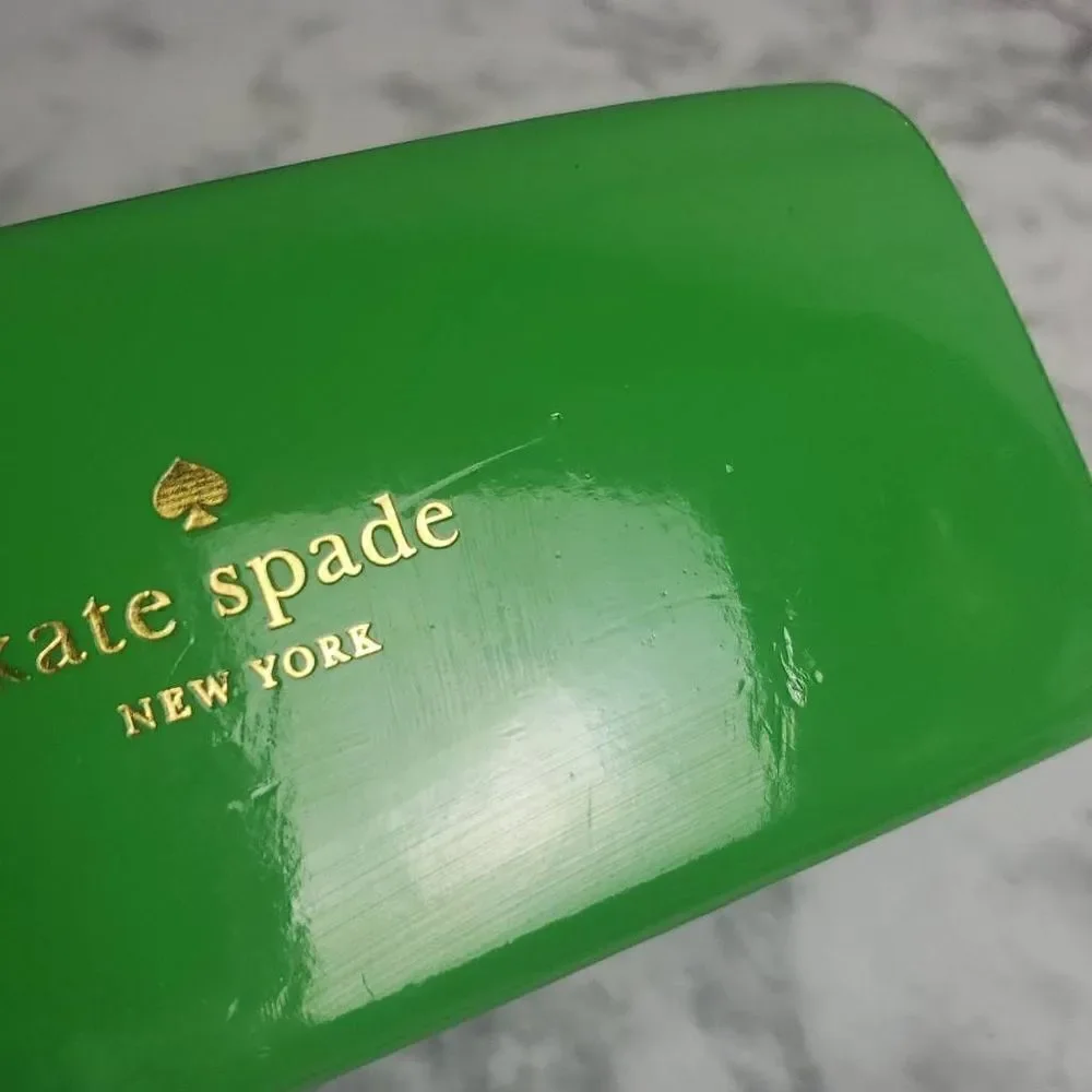 Kate Spade Green Eye Glasses Case‎